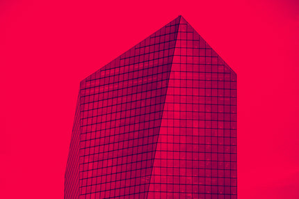 Lipstick- Abstract Architecture Photography Print | Modern Wall Art | Digital Download by Kevin Quinn