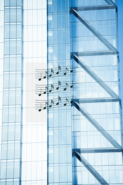 Listening To My Radio- Abstract Architecture Photography Print | Modern Wall Art | Digital Download by Kevin Quinn