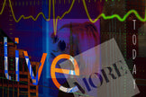 Live More- Abstract Architecture Photography Print | Modern Wall Art | Digital Download by Kevin Quinn