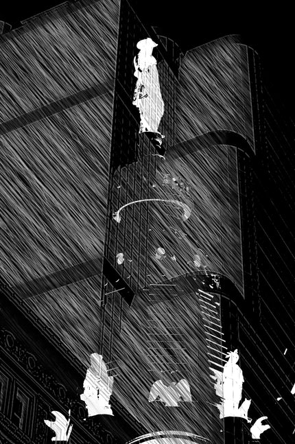 Man On The Moon- Abstract Architecture Photography Print | Modern Wall Art | Digital Download by Kevin Quinn