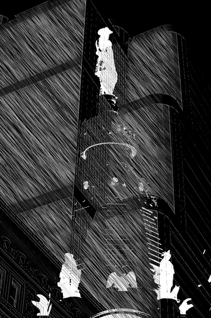 Man On The Moon- Abstract Architecture Photography Print | Modern Wall Art | Digital Download by Kevin Quinn