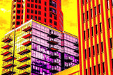 Marmalade Sky- Abstract Architecture Photography Print | Modern Wall Art | Digital Download by Kevin Quinn