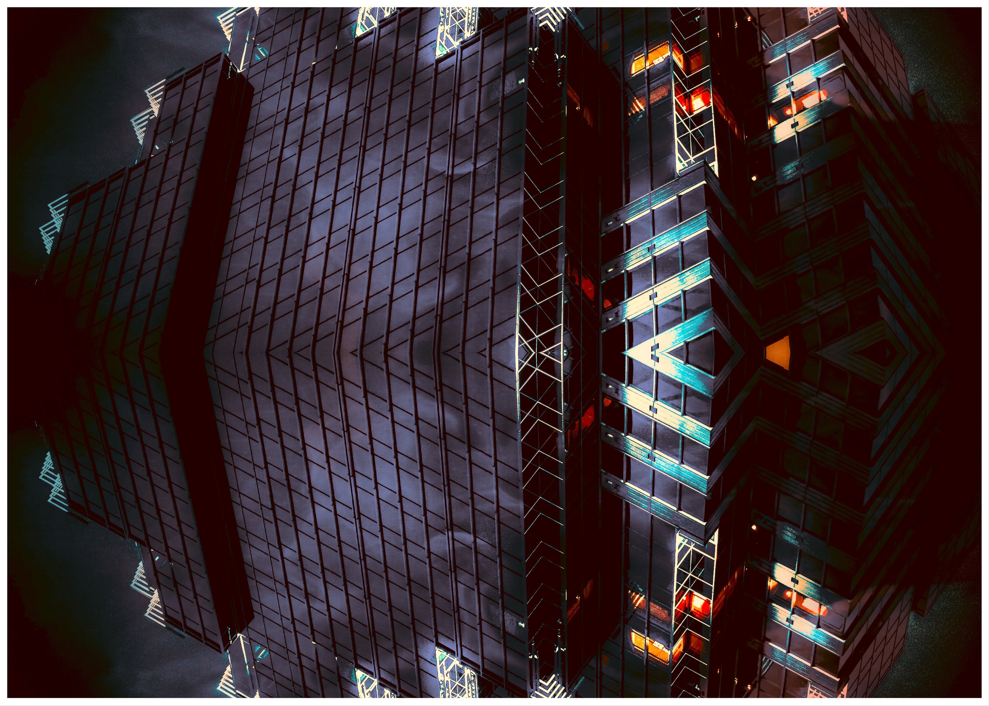 Merry Go Round- Abstract Architecture Photography Print | Modern Wall Art | Digital Download by Kevin Quinn