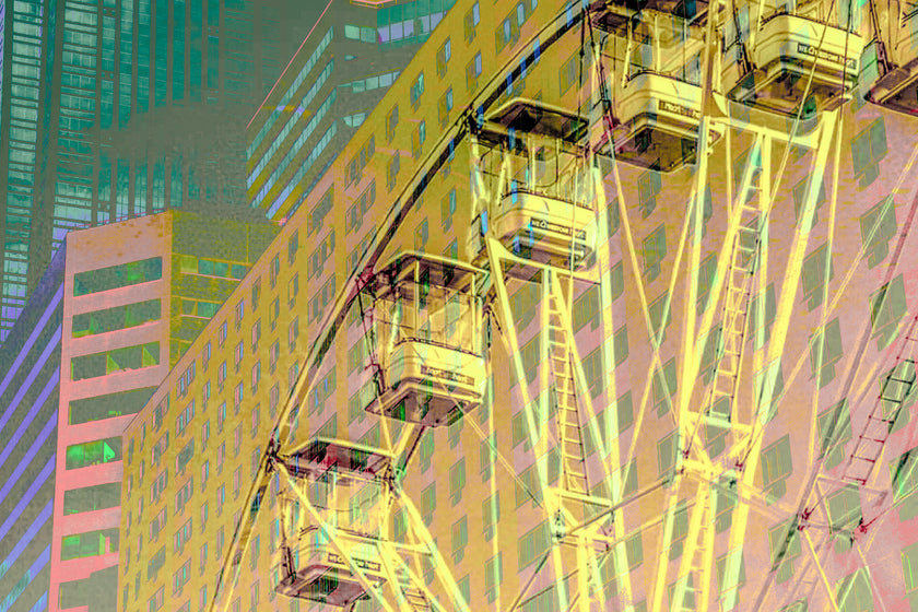 Merwood Park- Abstract Architecture Photography Print | Modern Wall Art | Digital Download by Kevin Quinn