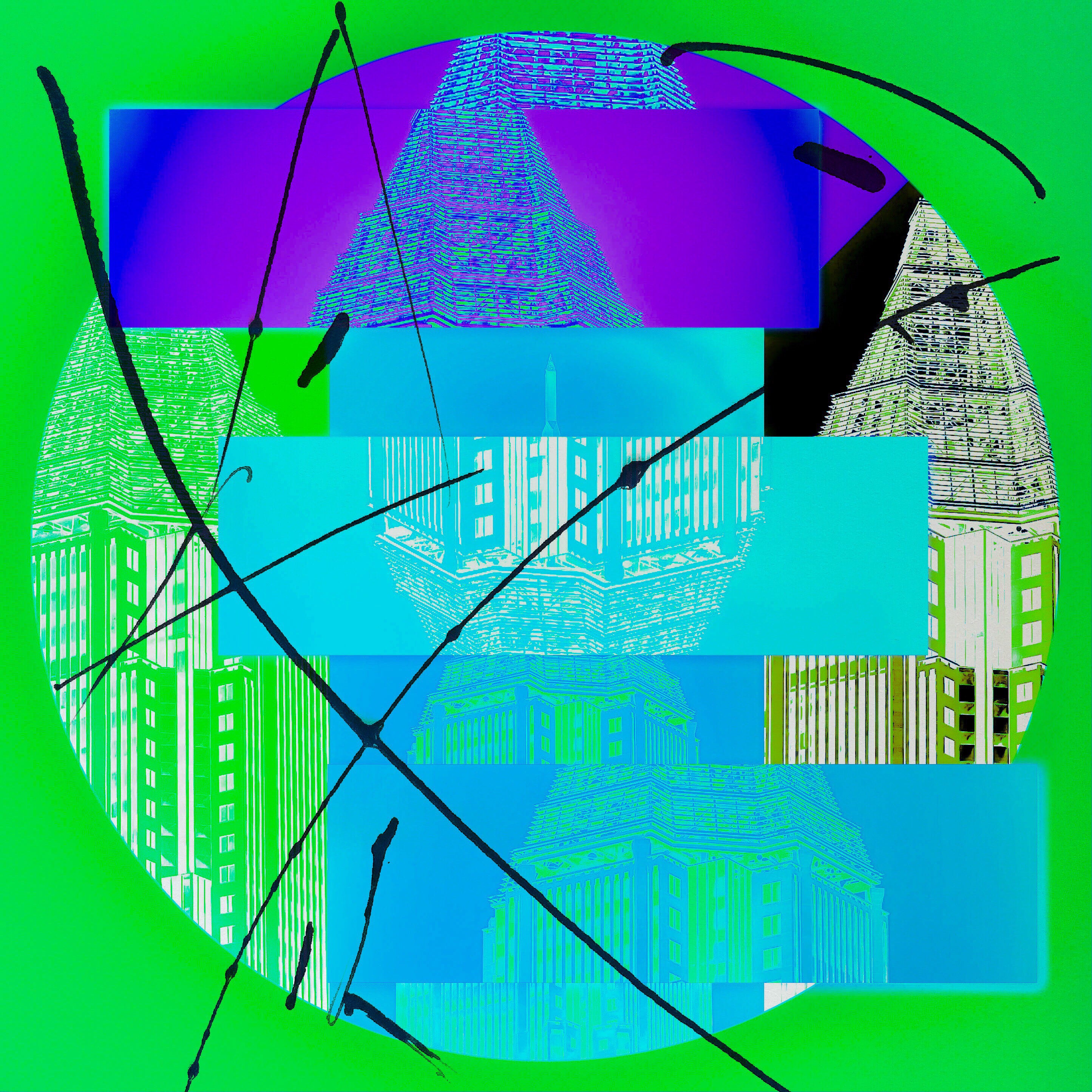 Metro Fusion- Abstract Architecture Photography Print | Modern Wall Art | Digital Download by Kevin Quinn