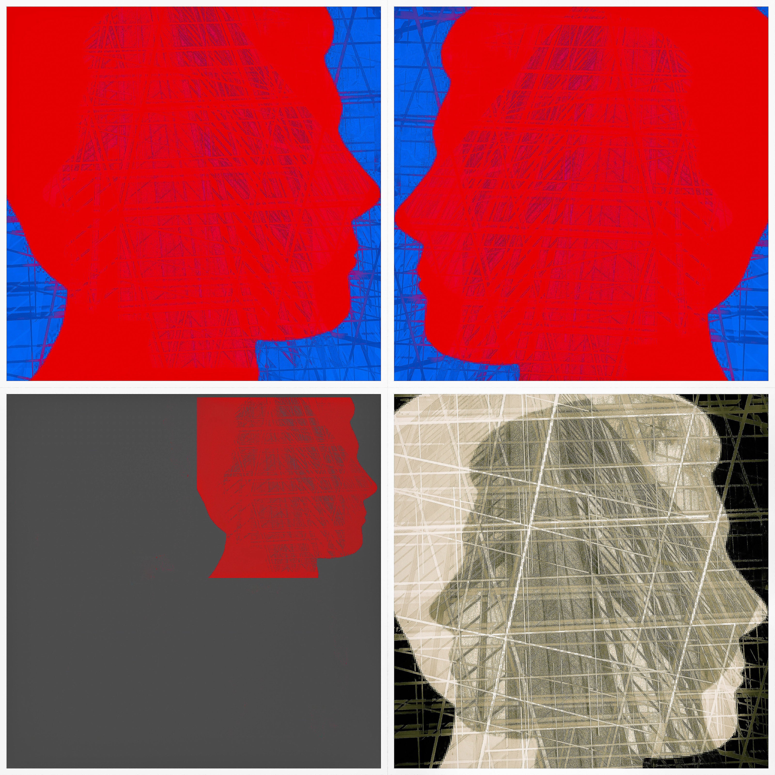 Mirrors- Abstract Architecture Photography Print | Modern Wall Art | Digital Download by Kevin Quinn