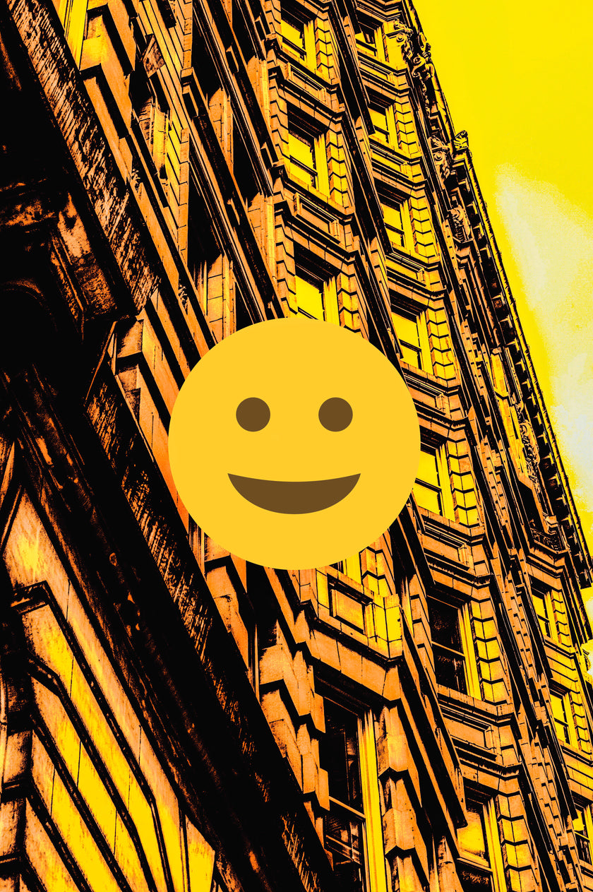 Mr. Happy- Abstract Architecture Photography Print | Modern Wall Art | Digital Download by Kevin Quinn