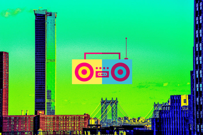 My First Radio- Abstract Architecture Photography Print | Modern Wall Art | Digital Download by Kevin Quinn