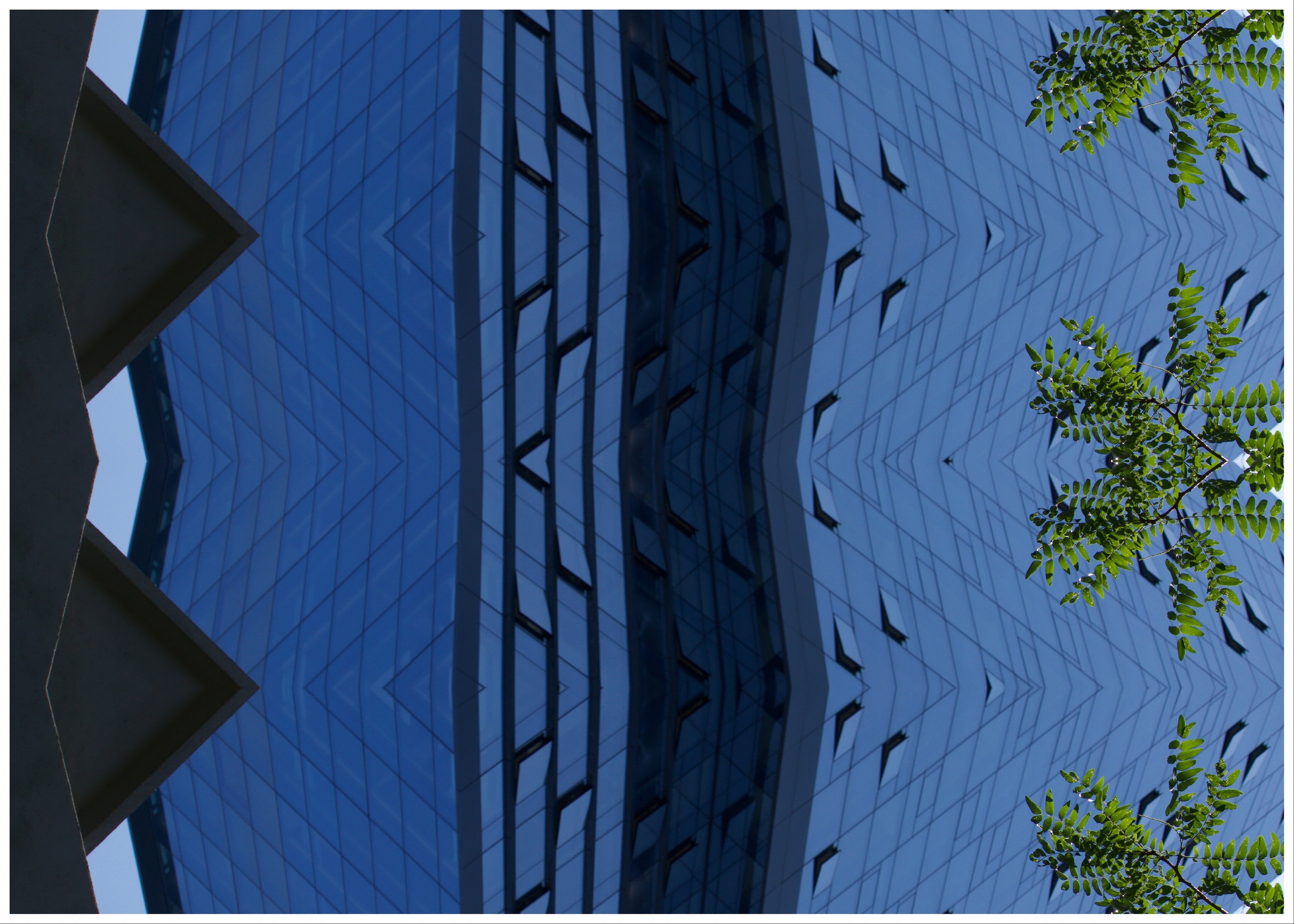 My Little Garden- Abstract Architecture Photography Print | Modern Wall Art | Digital Download by Kevin Quinn