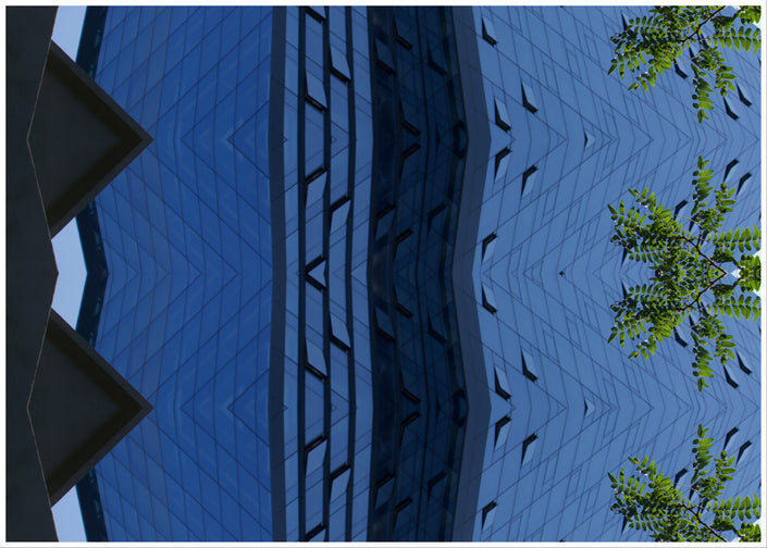 My Little Garden- Abstract Architecture Photography Print | Modern Wall Art | Digital Download by Kevin Quinn