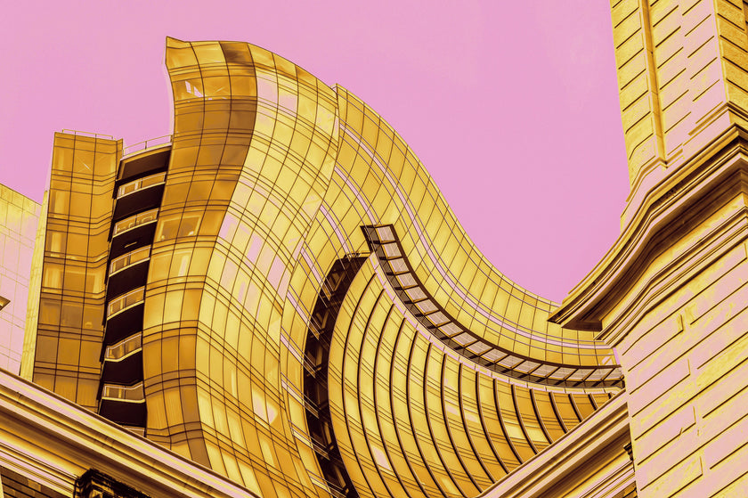 My Wave- Abstract Architecture Photography Print | Modern Wall Art | Digital Download by Kevin Quinn