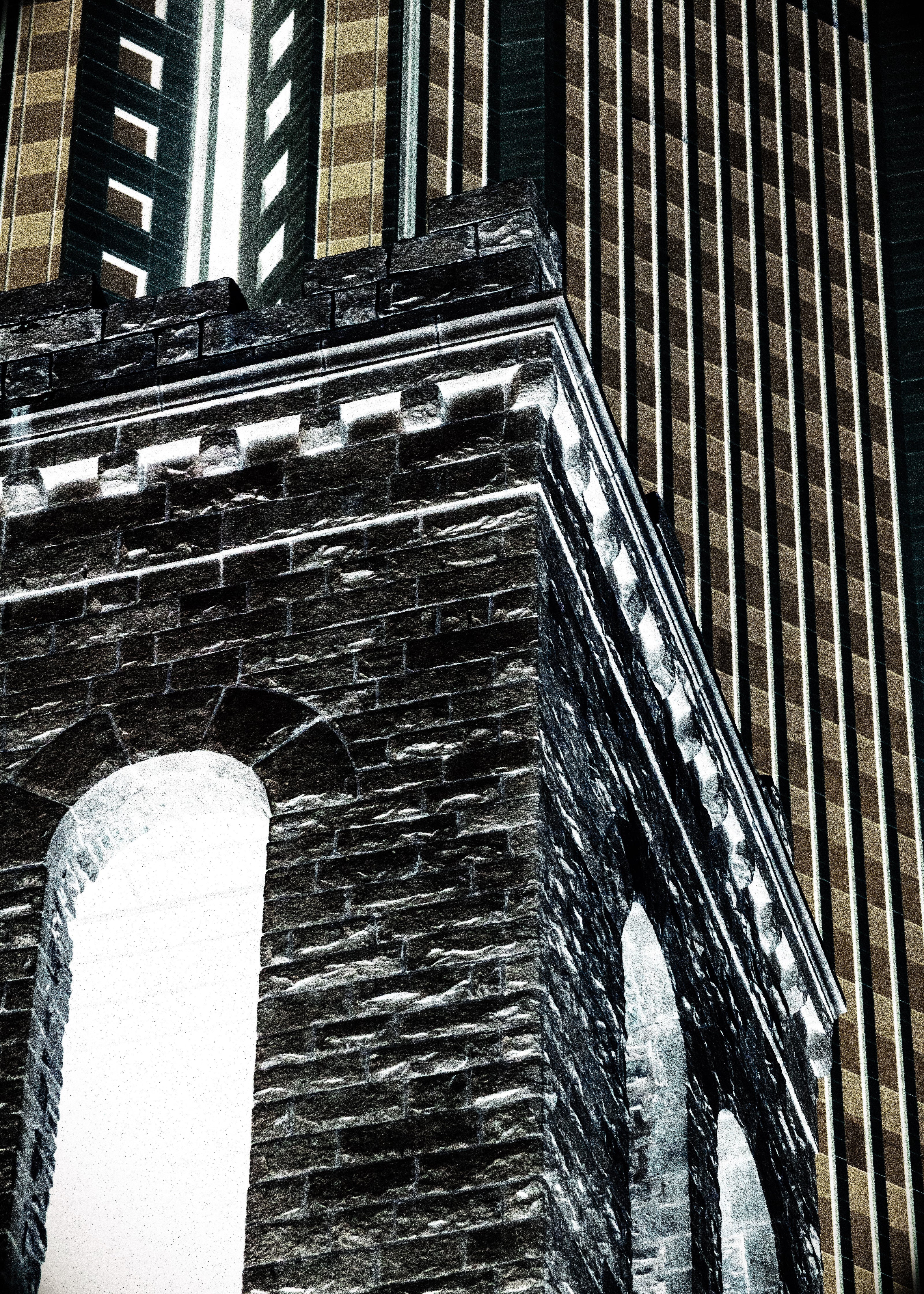 Night Light Nightmare- Abstract Architecture Photography Print | Modern Wall Art | Digital Download by Kevin Quinn