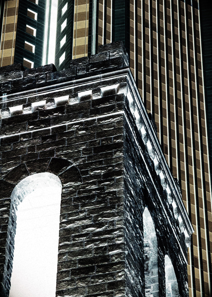 Night Light Nightmare- Abstract Architecture Photography Print | Modern Wall Art | Digital Download by Kevin Quinn