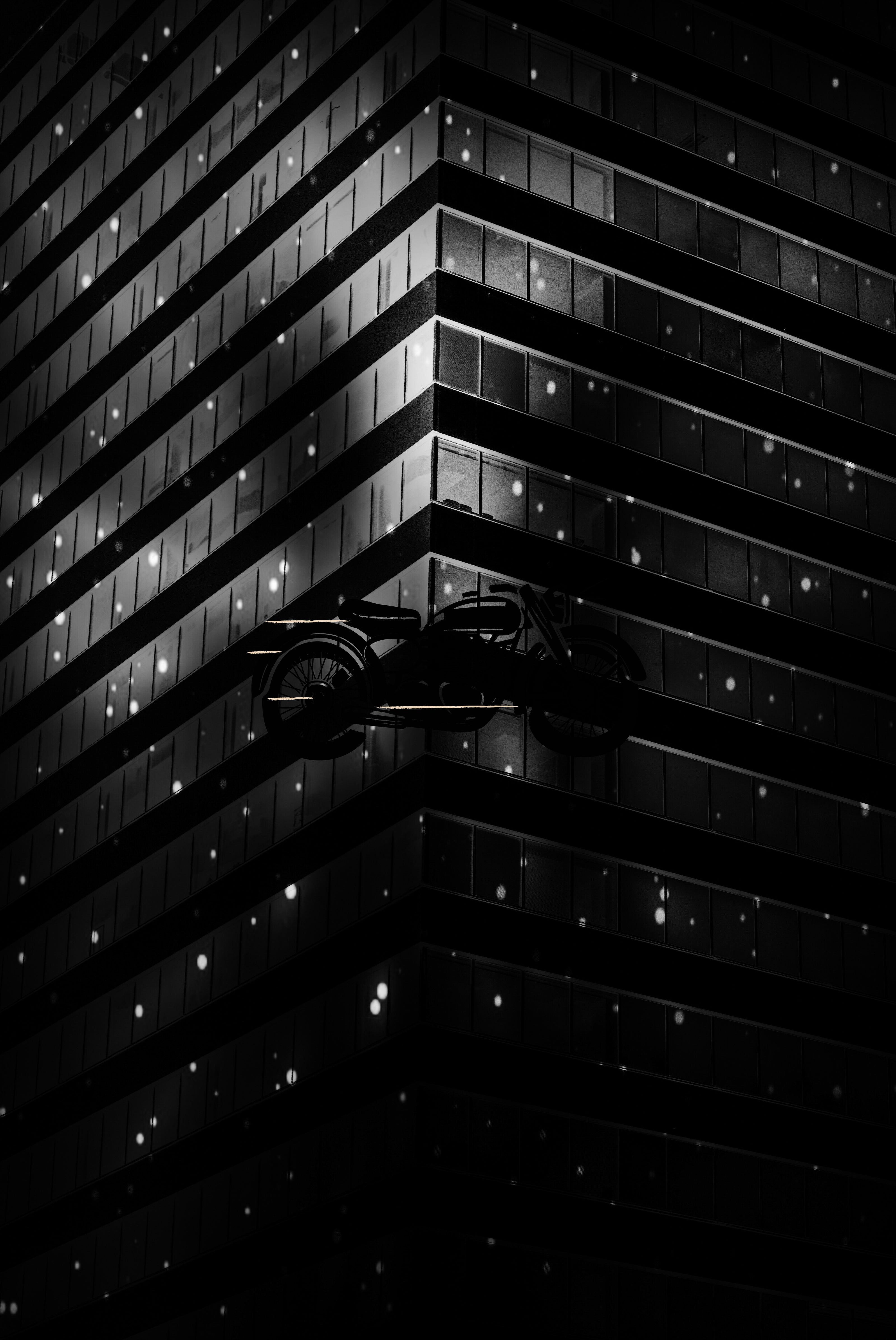 Night Ride- Abstract Architecture Photography Print | Modern Wall Art | Digital Download by Kevin Quinn