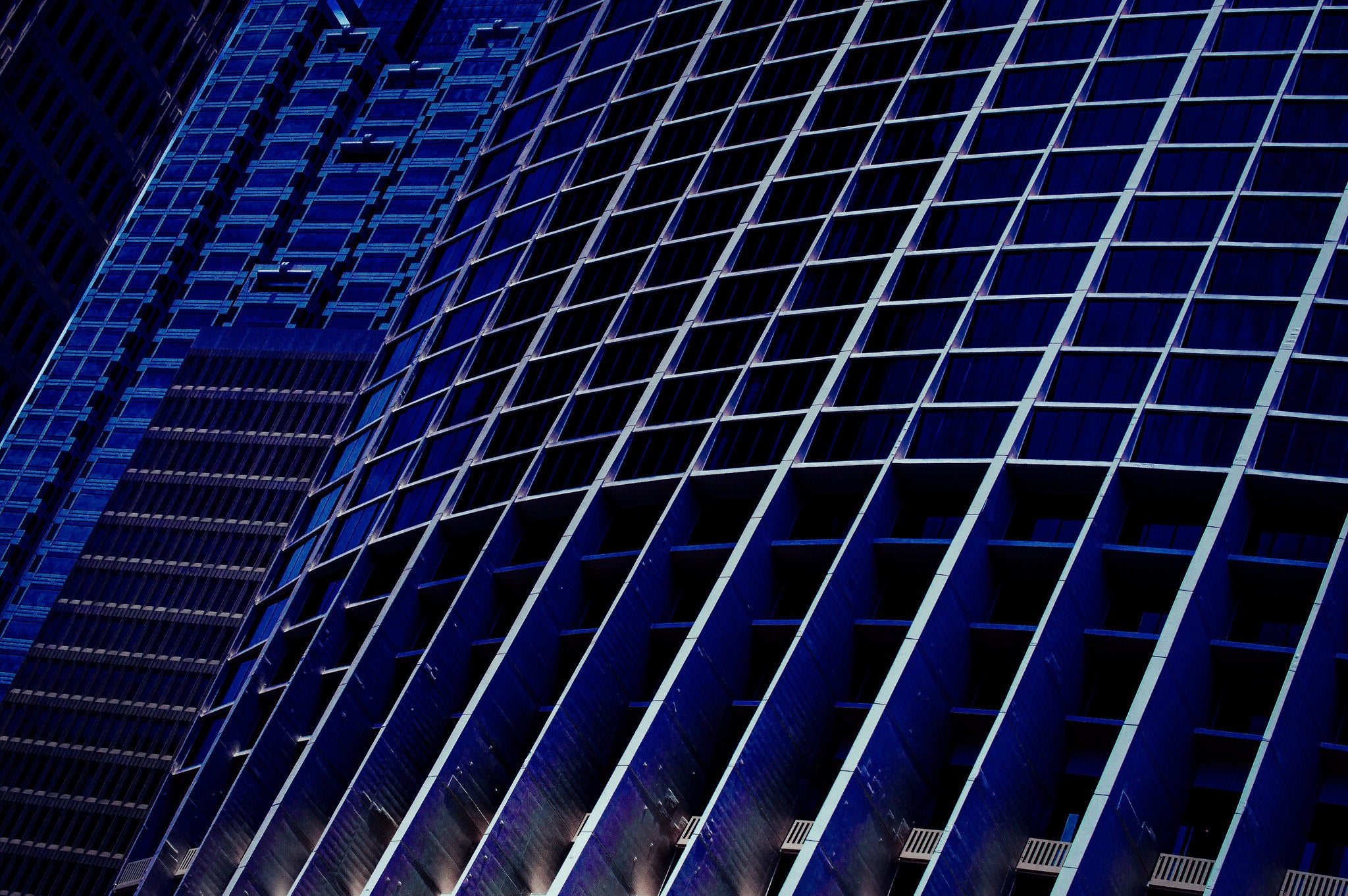 Night Swimming- Abstract Architecture Photography Print | Modern Wall Art | Digital Download by Kevin Quinn