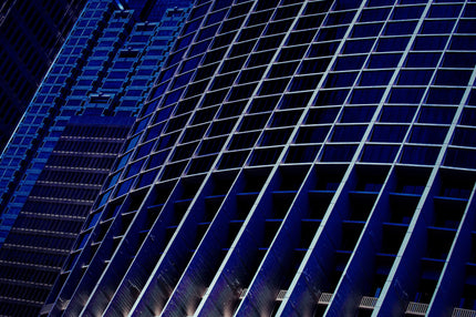 Night Swimming- Abstract Architecture Photography Print | Modern Wall Art | Digital Download by Kevin Quinn