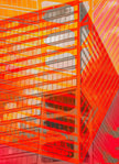 Orange Crush- Abstract Architecture Photography Print | Modern Wall Art | Digital Download by Kevin Quinn