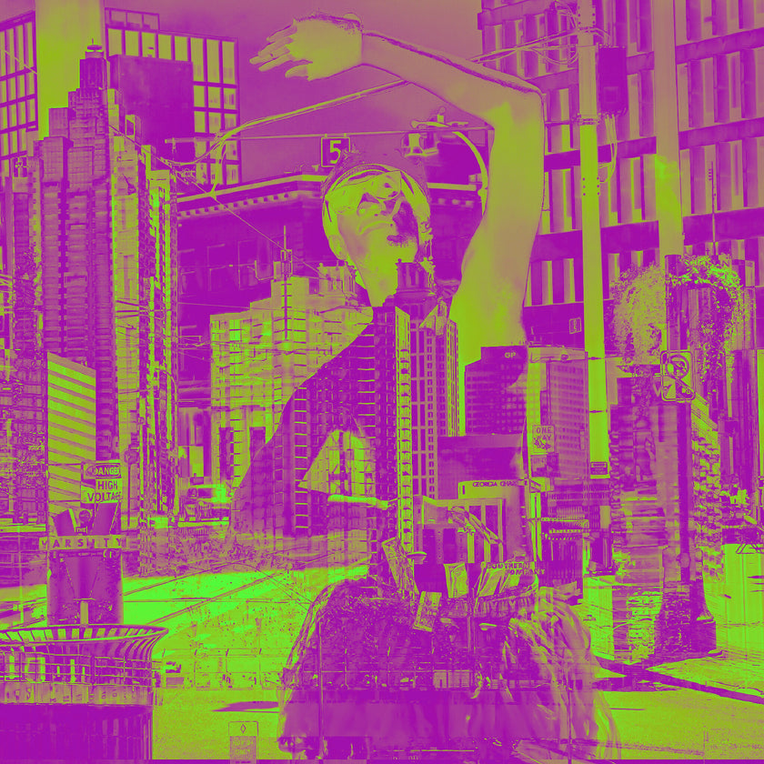 Performance On Pop Street- Abstract Architecture Photography Print | Modern Wall Art | Digital Download by Kevin Quinn