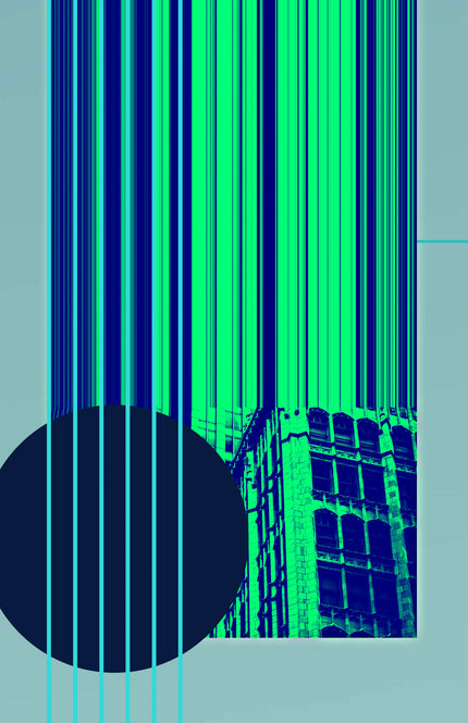 Peter Pan's Guitar- Abstract Architecture Photography Print | Modern Wall Art | Digital Download by Kevin Quinn