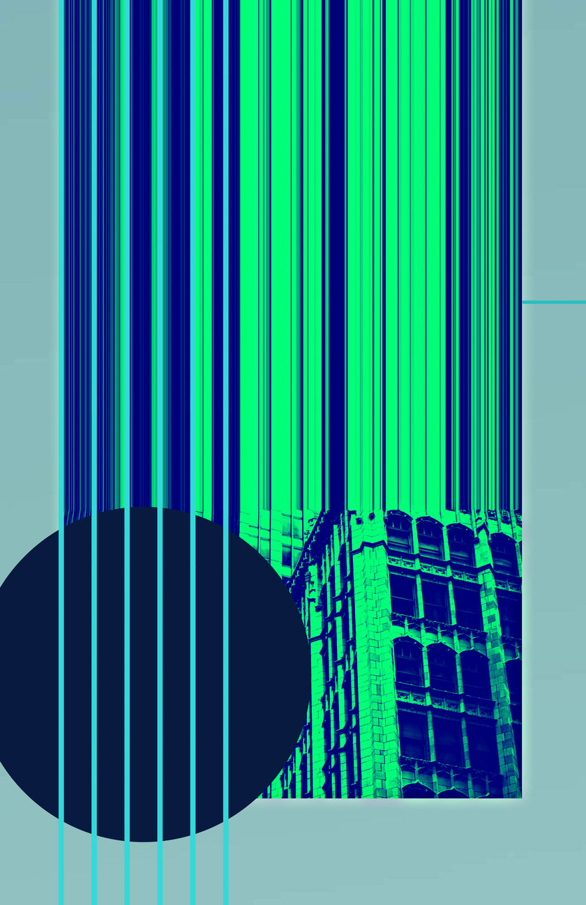 Peter Pan's Guitar- Abstract Architecture Photography Print | Modern Wall Art | Digital Download by Kevin Quinn
