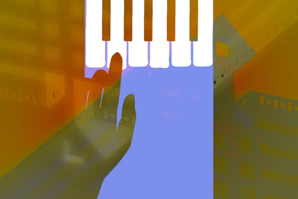 Piano Man- Abstract Architecture Photography Print | Modern Wall Art | Digital Download by Kevin Quinn