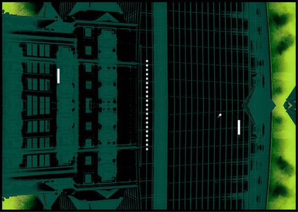 Pong- Abstract Architecture Photography Print | Modern Wall Art | Digital Download by Kevin Quinn