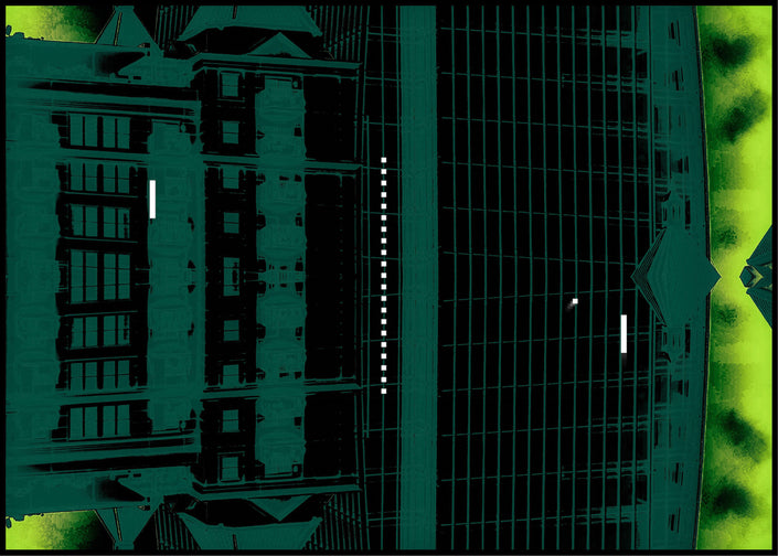 Pong- Abstract Architecture Photography Print | Modern Wall Art | Digital Download by Kevin Quinn