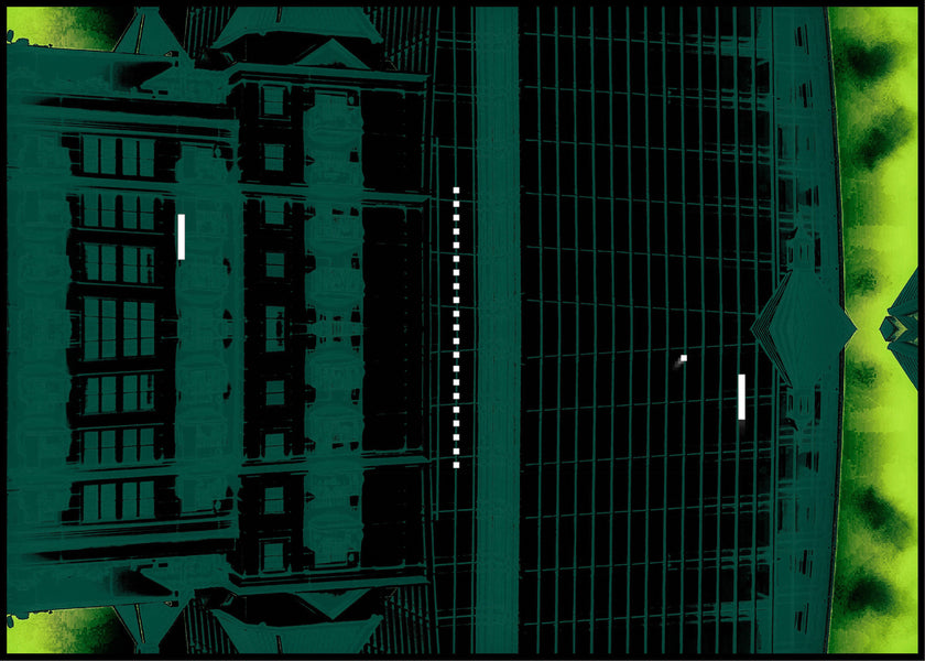Pong- Abstract Architecture Photography Print | Modern Wall Art | Digital Download by Kevin Quinn