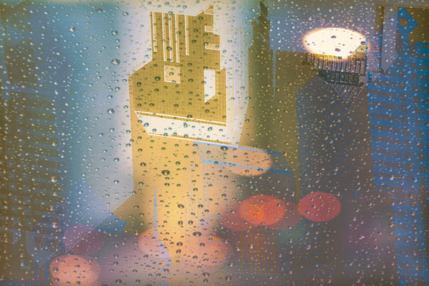 Pop Rain 2020- Abstract Architecture Photography Print | Modern Wall Art | Digital Download by Kevin Quinn