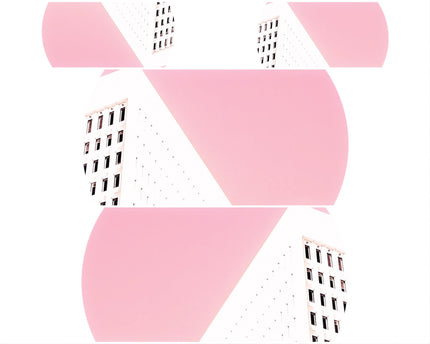 Pretty In Pink- Abstract Architecture Photography Print | Modern Wall Art | Digital Download by Kevin Quinn