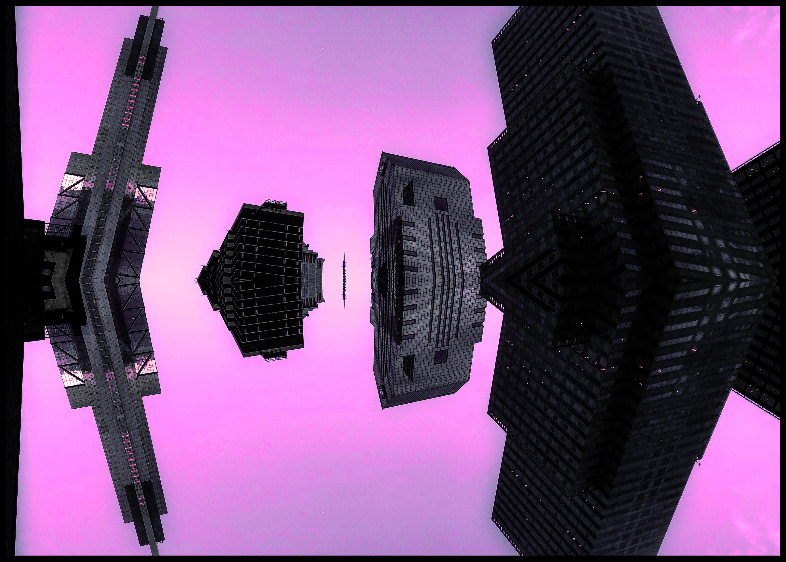 Purple Dance Floor- Abstract Architecture Photography Print | Modern Wall Art | Digital Download by Kevin Quinn