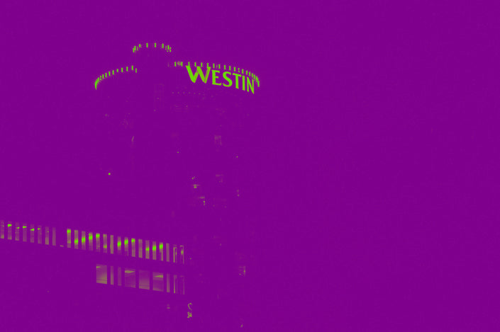 Purple Haze- Abstract Architecture Photography Print | Modern Wall Art | Digital Download by Kevin Quinn