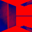 Red Room- Abstract Architecture Photography Print | Modern Wall Art | Digital Download by Kevin Quinn