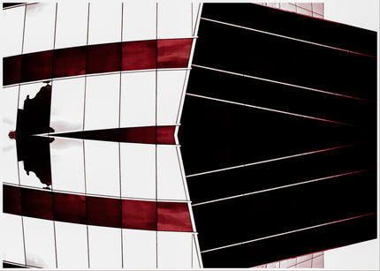 Red- Abstract Architecture Photography Print | Modern Wall Art | Digital Download by Kevin Quinn