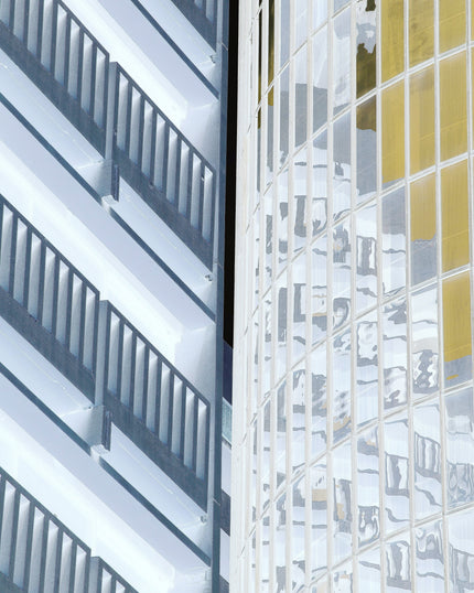 She Wore Silver And Gold- Abstract Architecture Photography Print | Modern Wall Art | Digital Download by Kevin Quinn