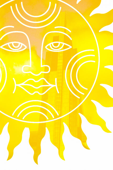 Silky The Sun Kid- Abstract Architecture Photography Print | Modern Wall Art | Digital Download by Kevin Quinn