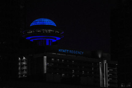 Spaceship At The Hyatt- Abstract Architecture Photography Print | Modern Wall Art | Digital Download by Kevin Quinn