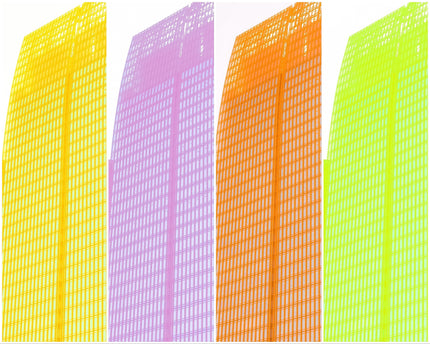 Spring In The City- Abstract Architecture Photography Print | Modern Wall Art | Digital Download by Kevin Quinn