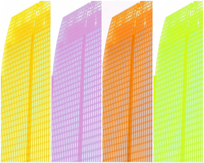 Spring In The City- Abstract Architecture Photography Print | Modern Wall Art | Digital Download by Kevin Quinn