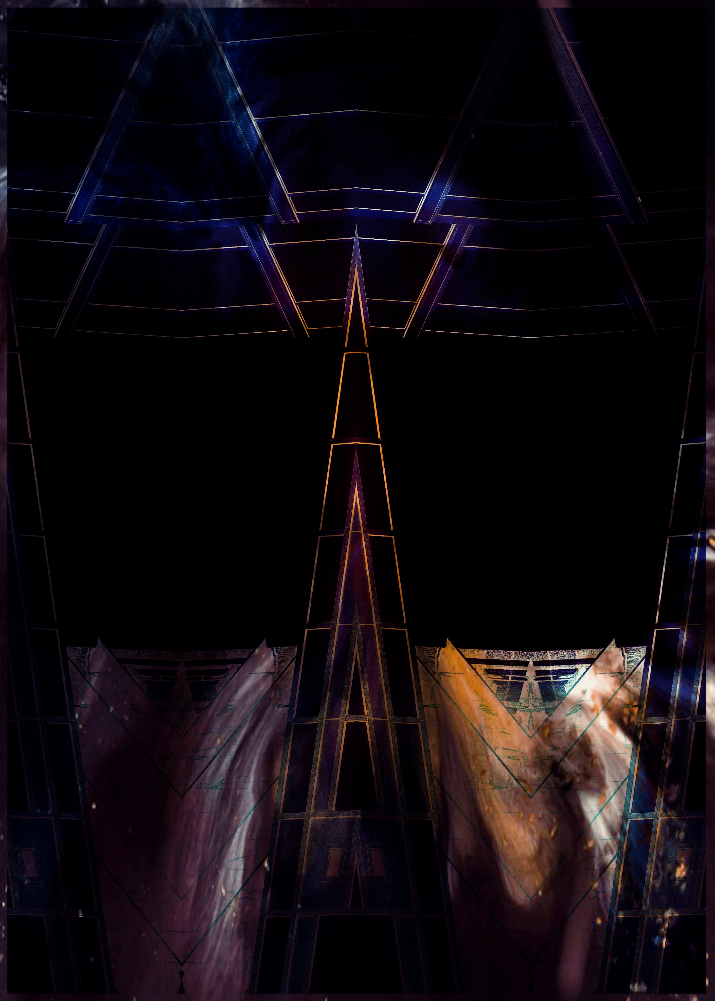 Starfighter- Abstract Architecture Photography Print | Modern Wall Art | Digital Download by Kevin Quinn