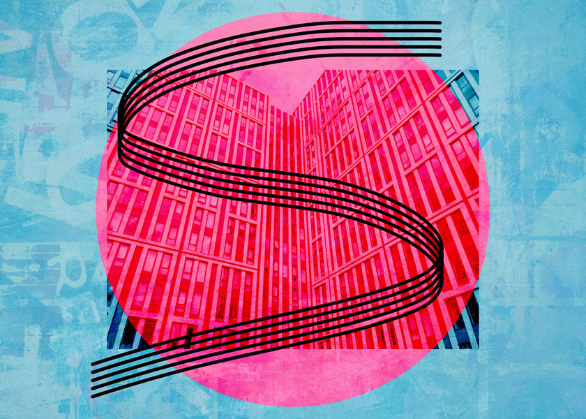 Sunny Day- Abstract Architecture Photography Print | Modern Wall Art | Digital Download by Kevin Quinn