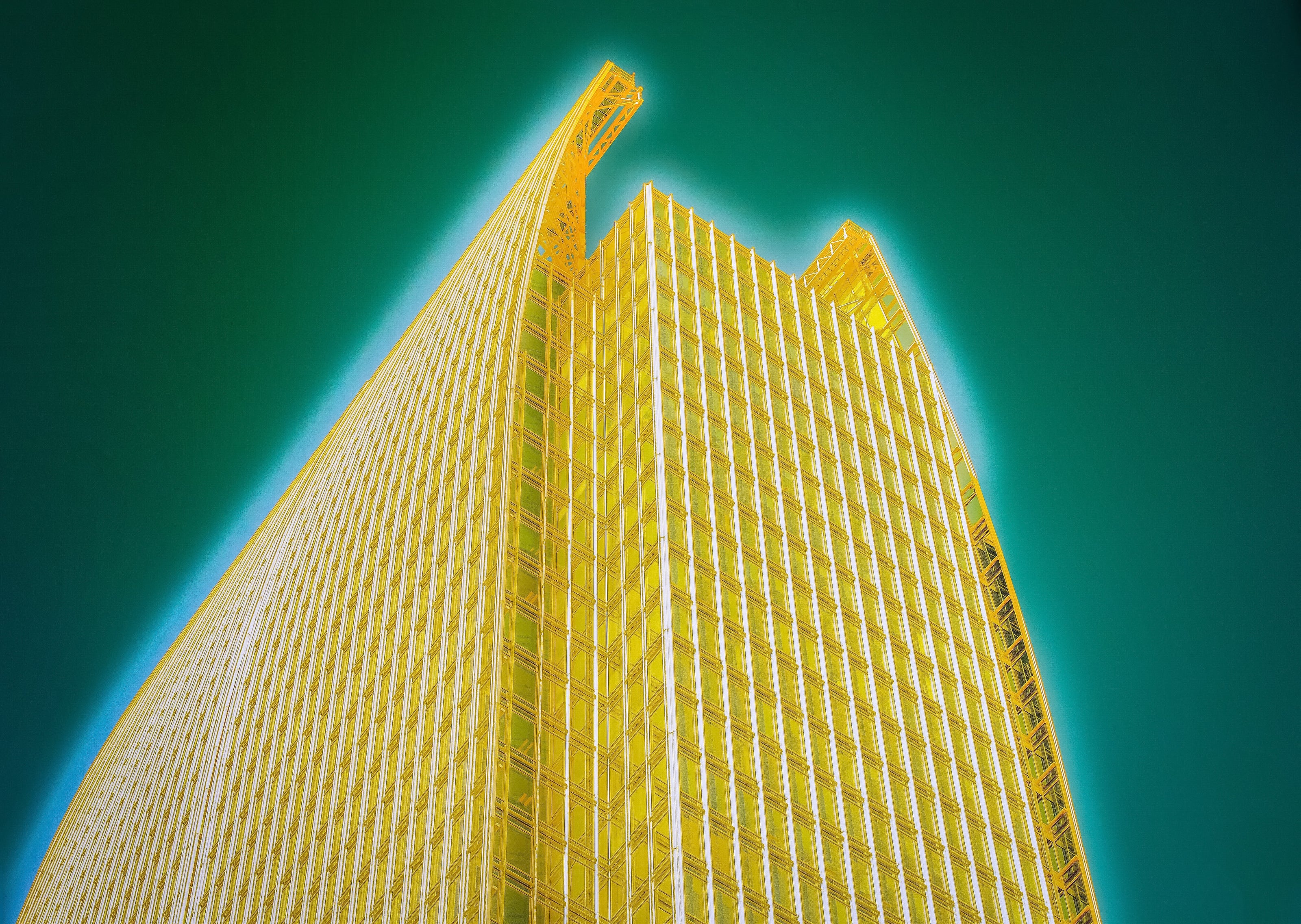 Sunshine Daydream- Abstract Architecture Photography Print | Modern Wall Art | Digital Download by Kevin Quinn