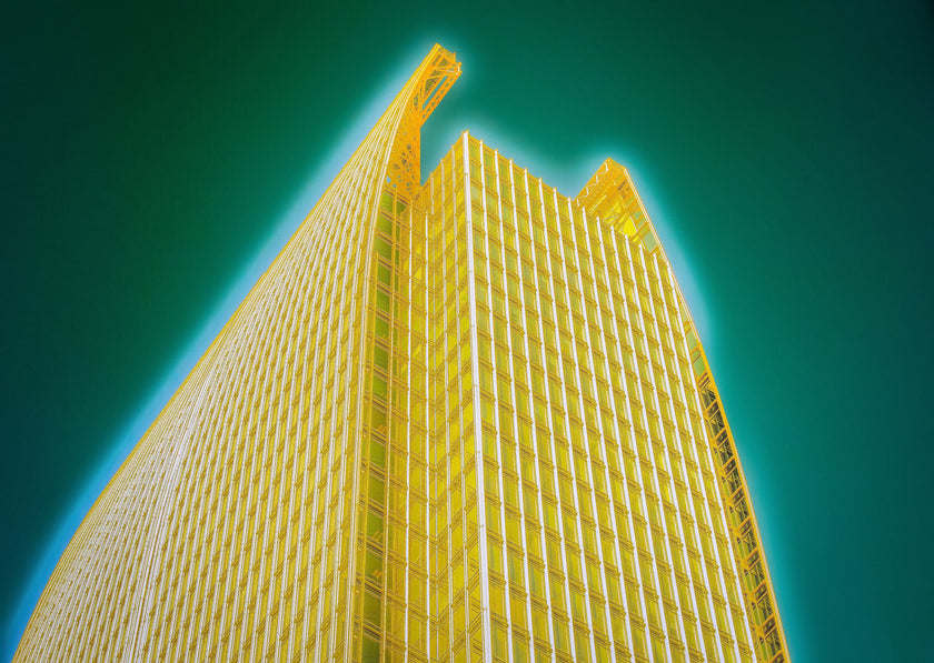 Sunshine Daydream- Abstract Architecture Photography Print | Modern Wall Art | Digital Download by Kevin Quinn