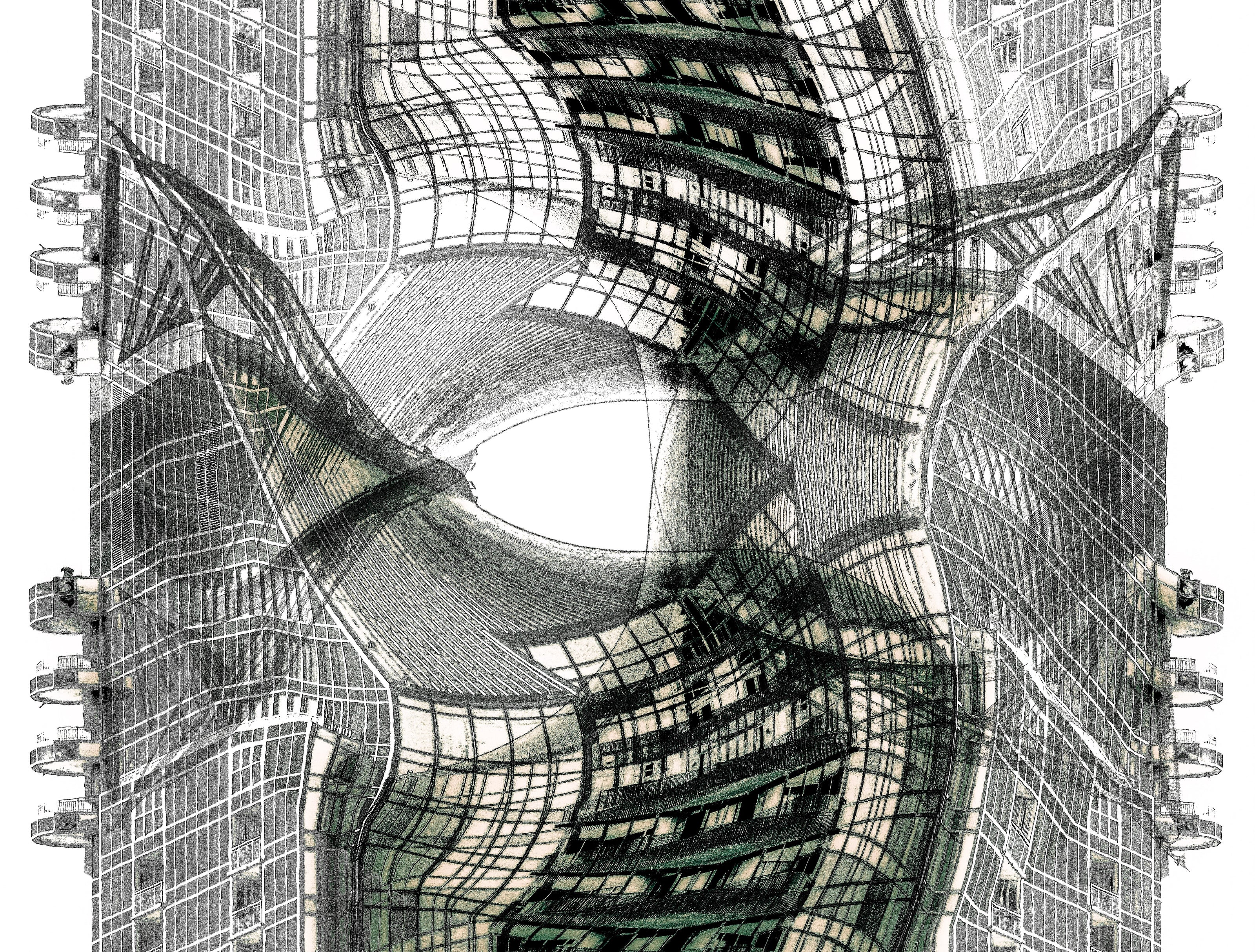 Synchronicity- Abstract Architecture Photography Print | Modern Wall Art | Digital Download by Kevin Quinn