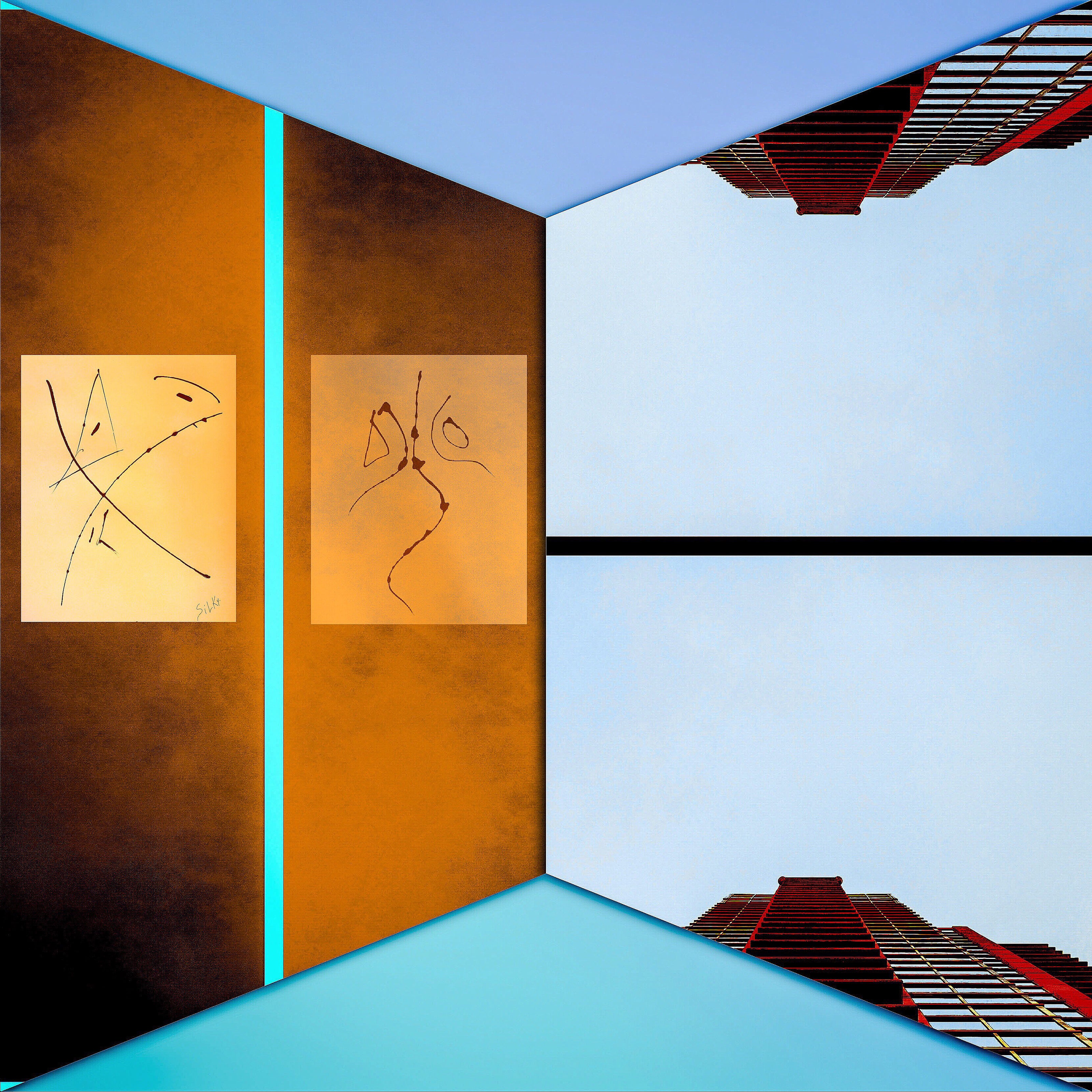 The Bedroom- Abstract Architecture Photography Print | Modern Wall Art | Digital Download by Kevin Quinn