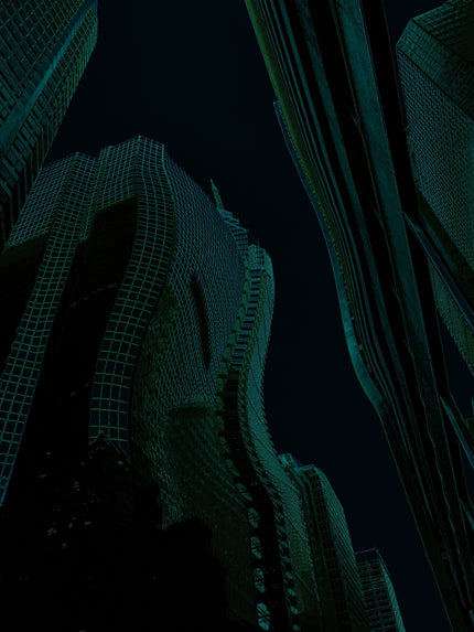 The City Moves- Abstract Architecture Photography Print | Modern Wall Art | Digital Download by Kevin Quinn