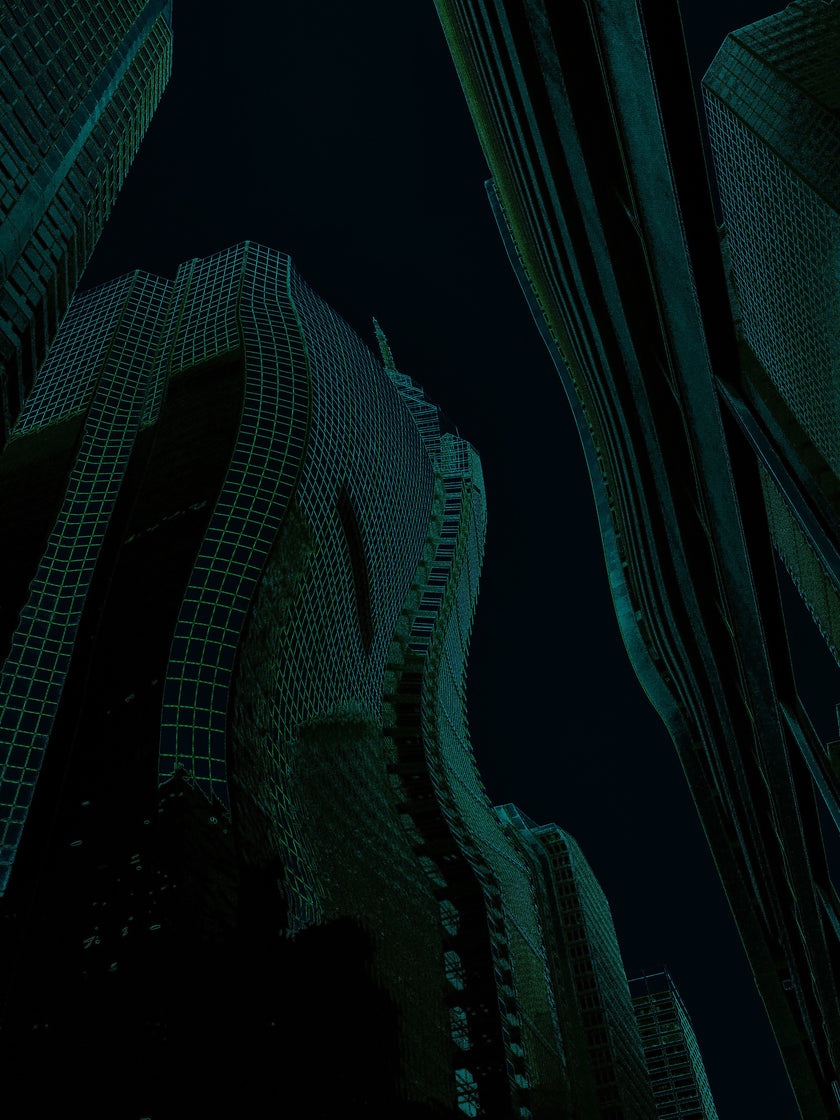 The City Moves- Abstract Architecture Photography Print | Modern Wall Art | Digital Download by Kevin Quinn