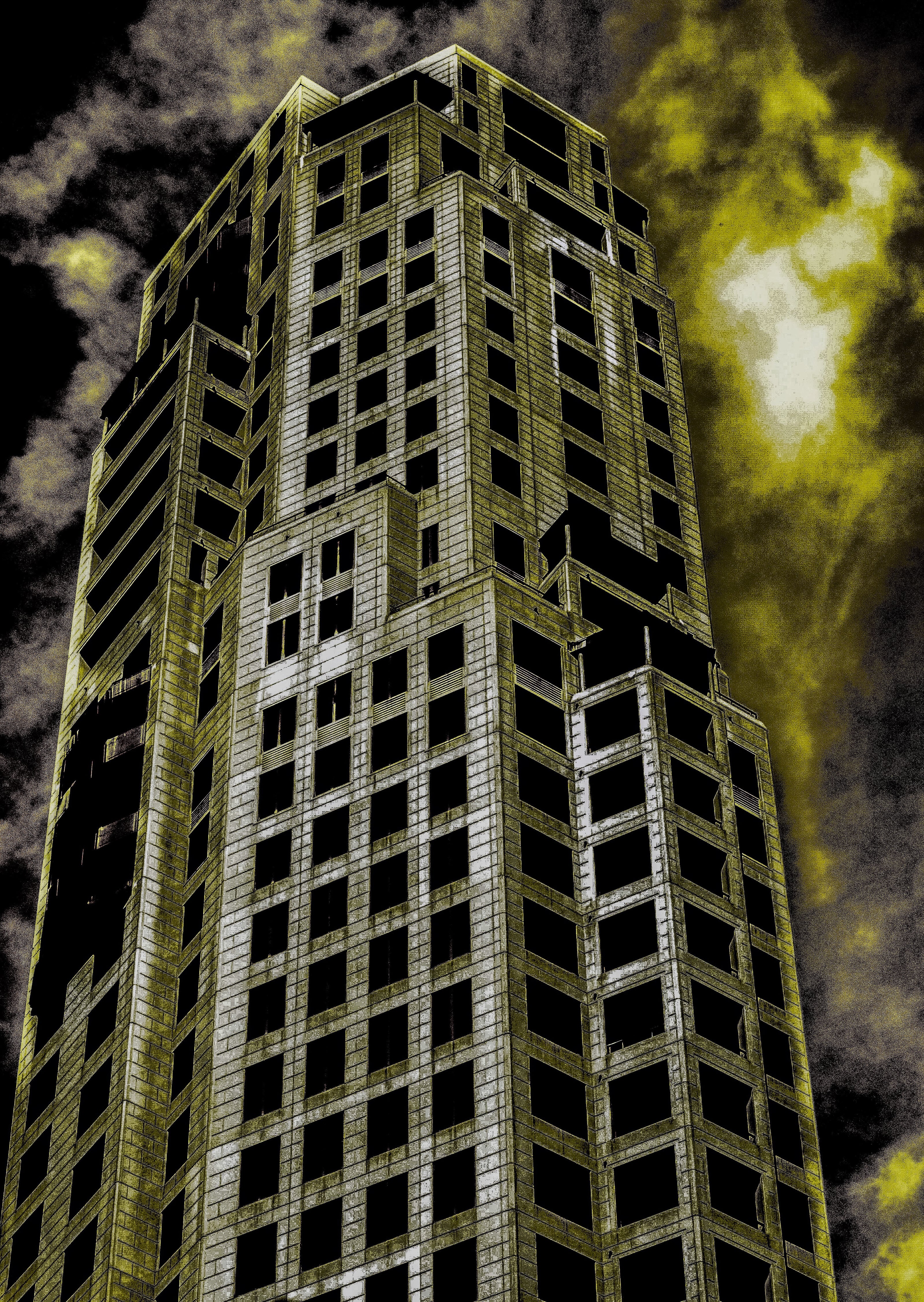 The Countess's Tower - Abstract Architecture Photography Print | Modern Wall Art | Digital Download by Kevin Quinn