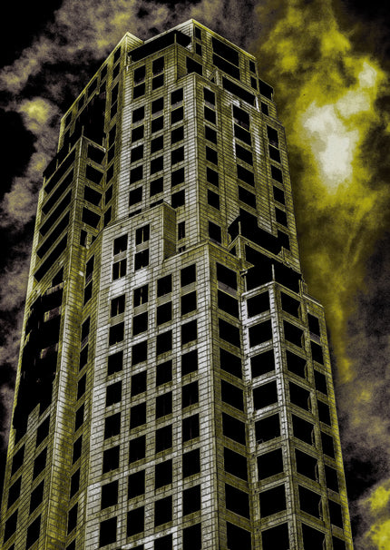 The Countess's Tower - Abstract Architecture Photography Print | Modern Wall Art | Digital Download by Kevin Quinn