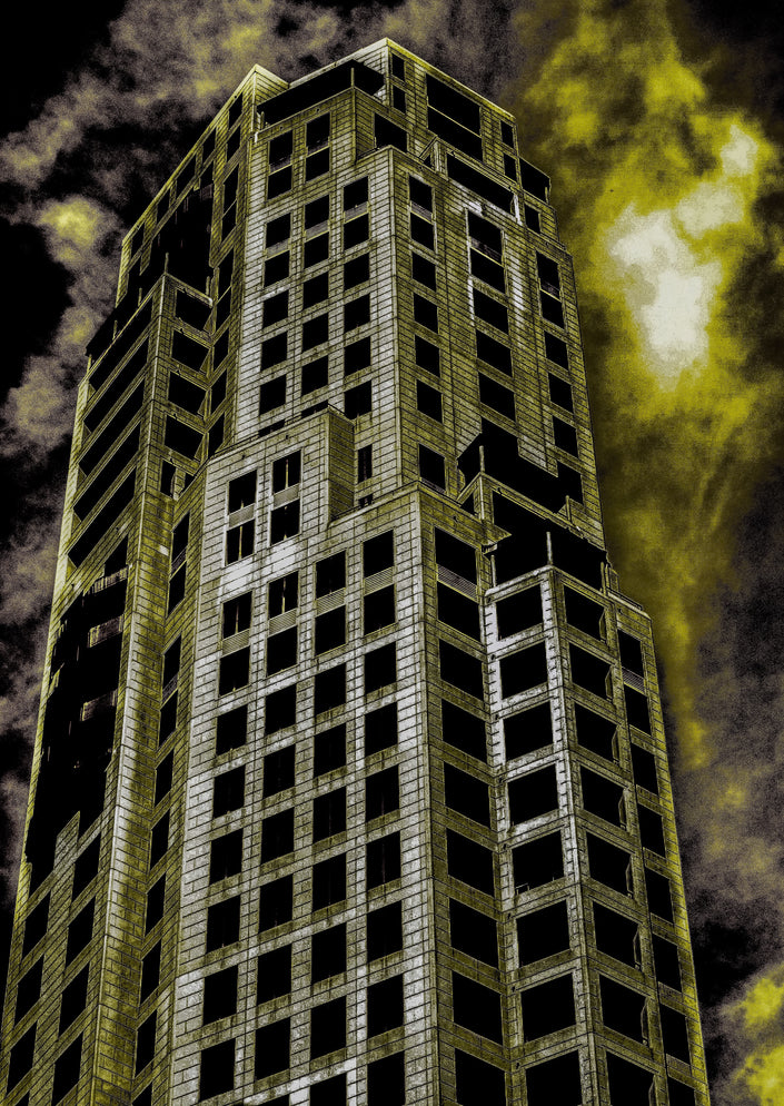 The Countess's Tower - Abstract Architecture Photography Print | Modern Wall Art | Digital Download by Kevin Quinn